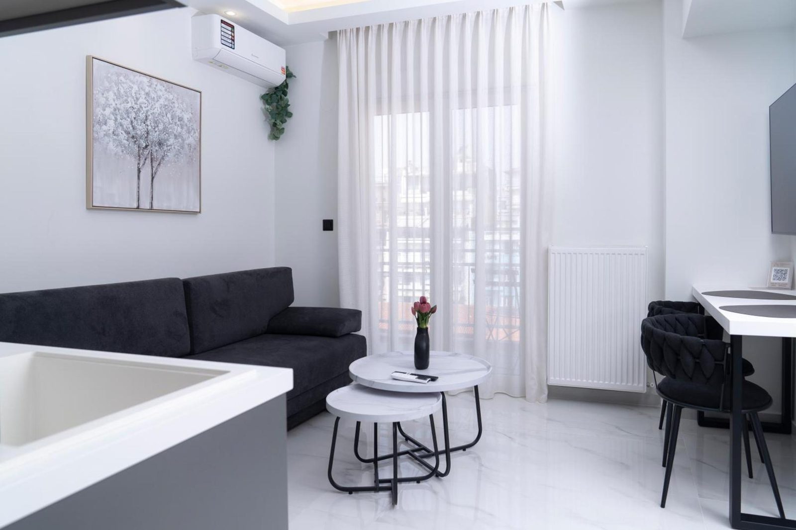Living room – Agias Sofias 1 Luxury Apartment
