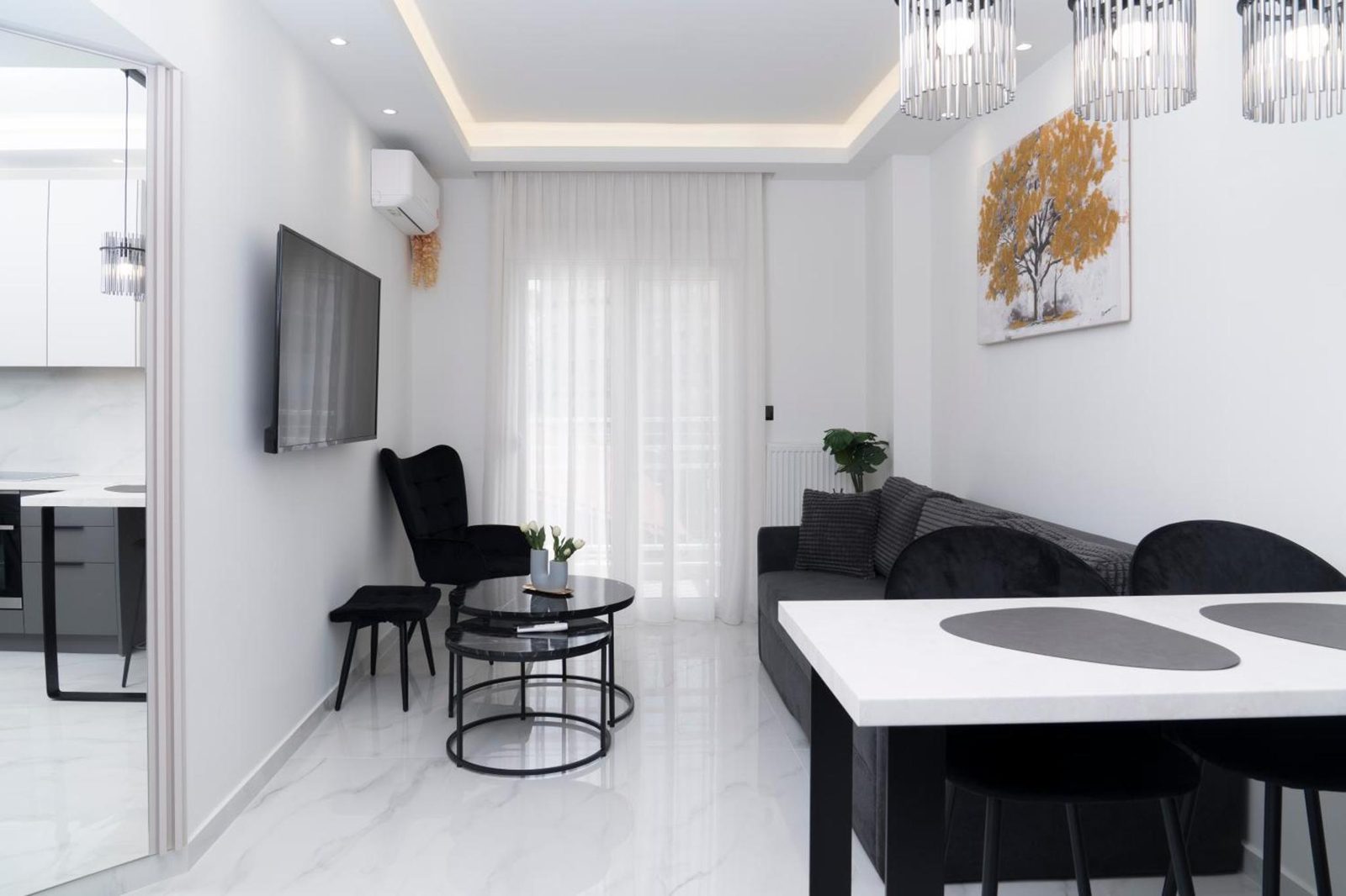 Living room – Agias Sofias 2 Deluxe Apartment